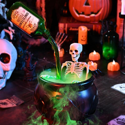 Cauldron Halloween Decor