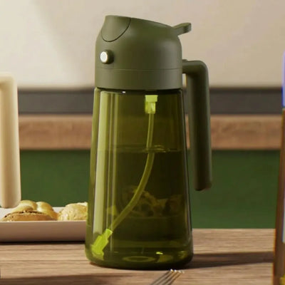 OilPro™ - 2-in-1 Glass Oil Dispenser