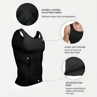 The Slimman™ - Mens compression tanktop