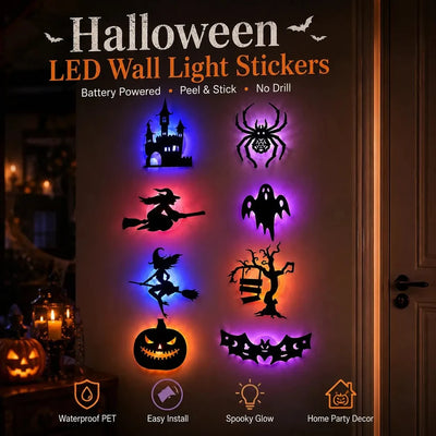 Halloween Wall LED Silhouette