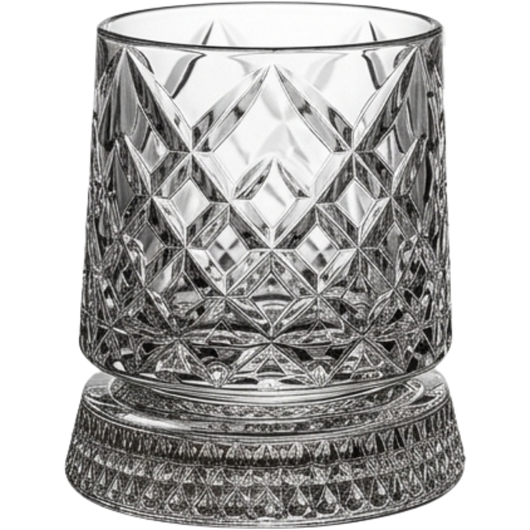 Rotating Crystal Glasses
