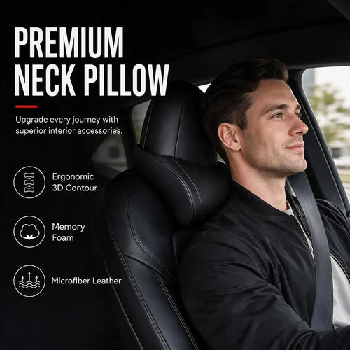 Nappa Luxe - Car Neck Pillow