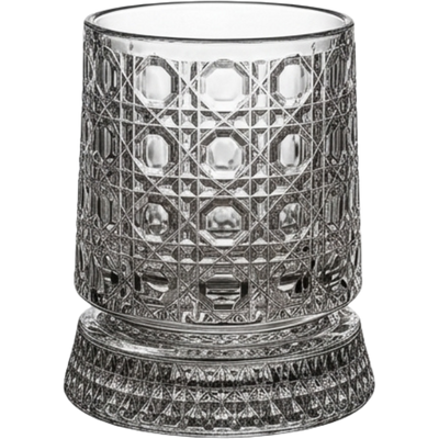Rotating Crystal Glasses