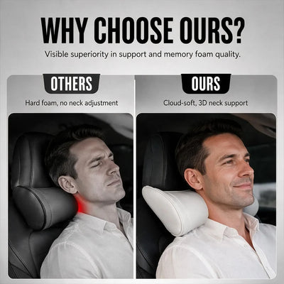 Nappa Luxe - Car Neck Pillow