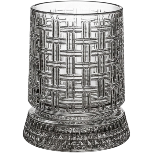 Rotating Crystal Glasses