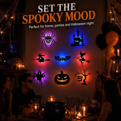 Halloween Wall LED Silhouette