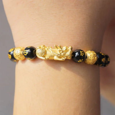 Feng Shui Black Obsidian Bracelet