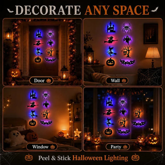 Halloween Wall LED Silhouette