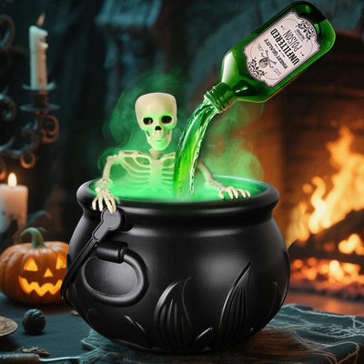 Cauldron Halloween Decor