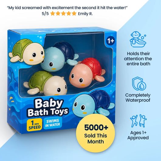 Baby Bath Toy Set