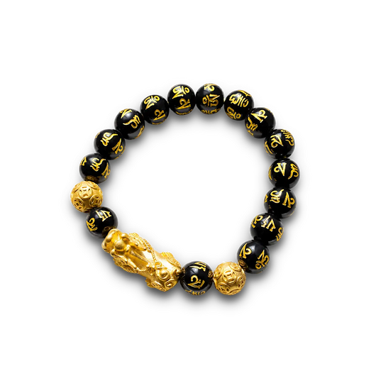 Feng Shui Black Obsidian Bracelet