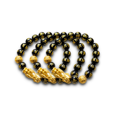 Feng Shui Black Obsidian Bracelet