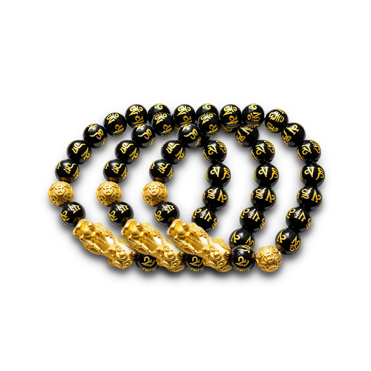 Feng Shui Black Obsidian Bracelet