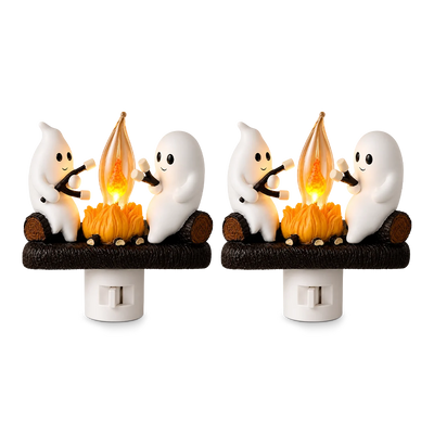 Halloween Ghost Flame Night Light