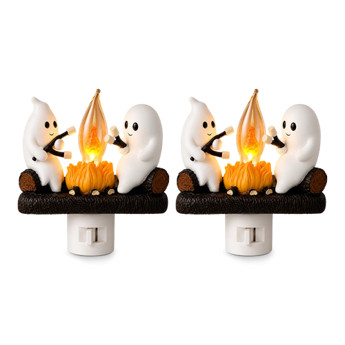 Halloween Ghost Flame Night Light