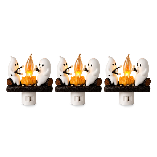 Halloween Ghost Flame Night Light