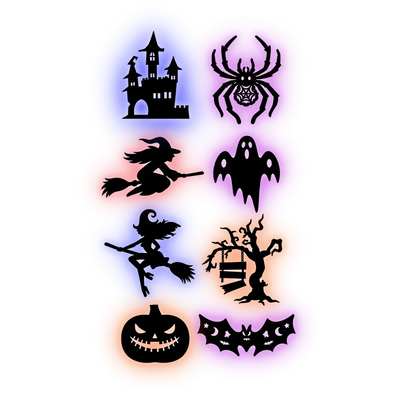 Halloween Wall LED Silhouette