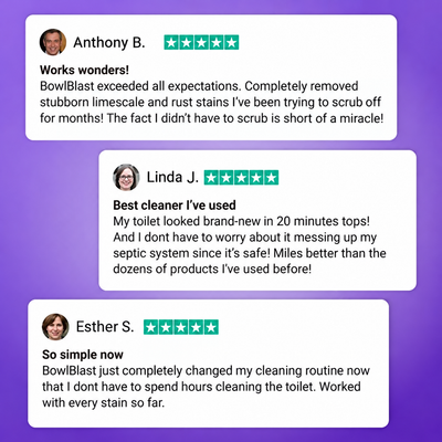 BowlBlast™ - Toilet Cleaning Foam