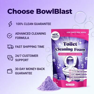 BowlBlast™ - Toilet Cleaning Foam