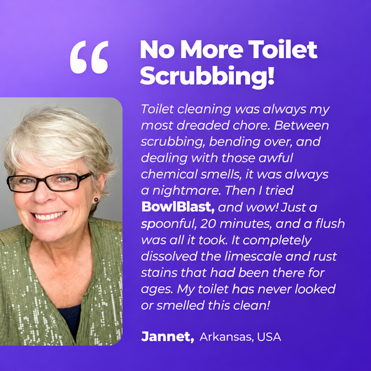 BowlBlast™ - Toilet Cleaning Foam
