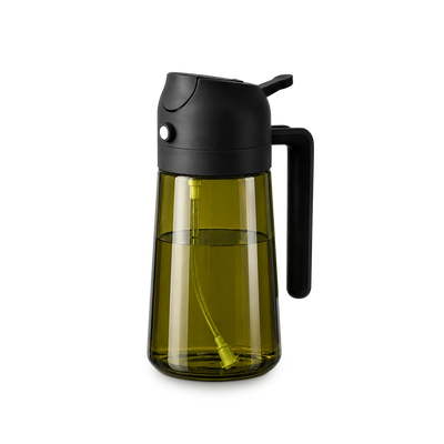 OilPro™ - 2-in-1 Glass Oil Dispenser