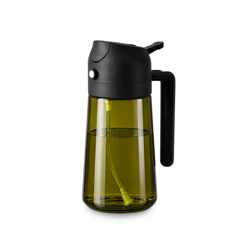 OilPro™ - 2-in-1 Glass Oil Dispenser