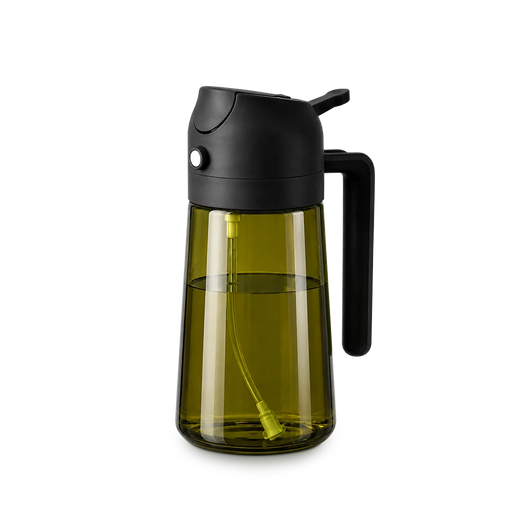OilPro™ - 2-in-1 Glass Oil Dispenser