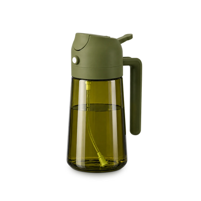 OilPro™ - 2-in-1 Glass Oil Dispenser