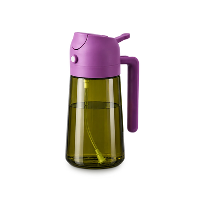 OilPro™ - 2-in-1 Glass Oil Dispenser