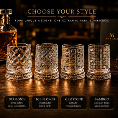 Rotating Crystal Glasses