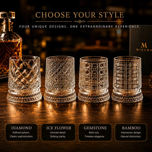 Rotating Crystal Glasses