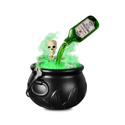 Cauldron Halloween Decor
