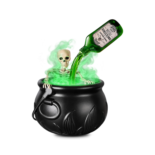 Cauldron Halloween Decor