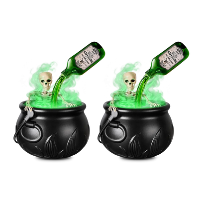 Cauldron Halloween Decor