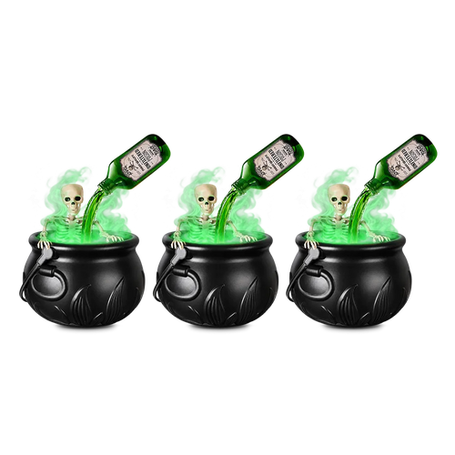 Cauldron Halloween Decor