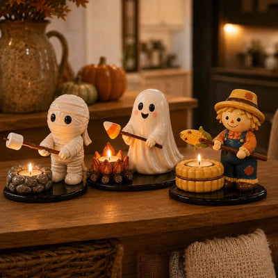 Halloween Campfire Tealight Holder