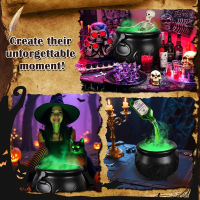 Cauldron Halloween Decor