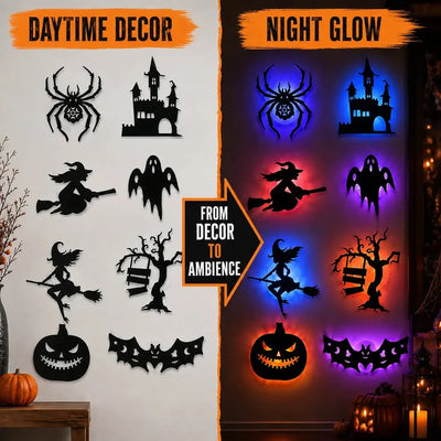 Halloween Wall LED Silhouette