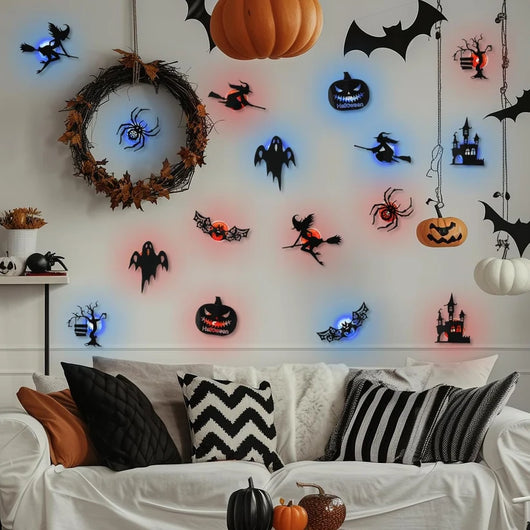 Halloween Wall LED Silhouette