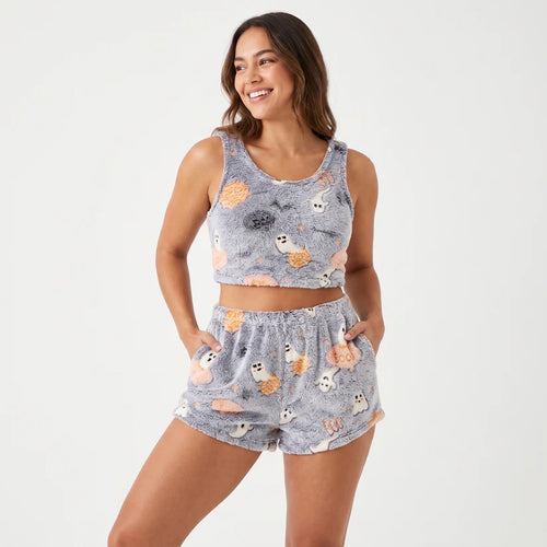 Women's Glowing Fluffy Pajamas