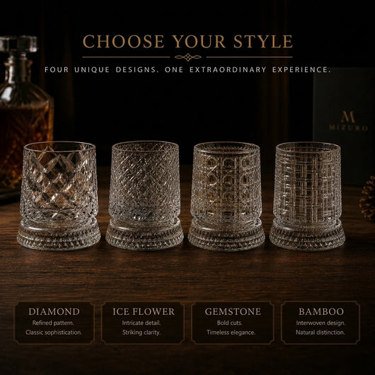 Rotating Crystal Glasses