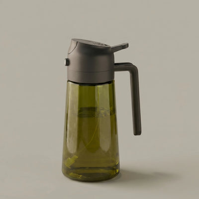 OilPro™ - 2-in-1 Glass Oil Dispenser