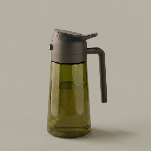 OilPro™ - 2-in-1 Glass Oil Dispenser