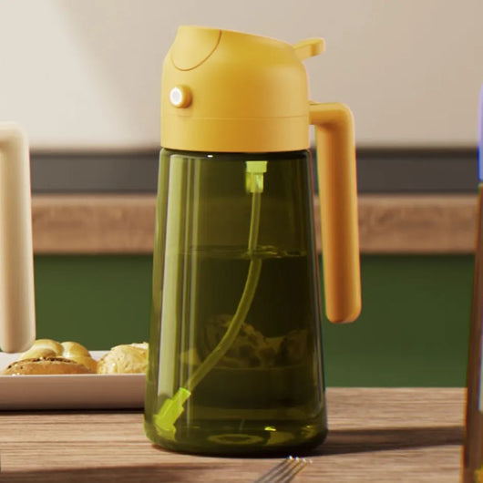 OilPro™ - 2-in-1 Glass Oil Dispenser