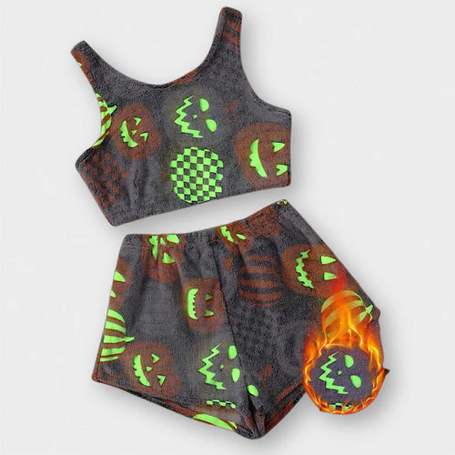 Women's Glowing Fluffy Pajamas