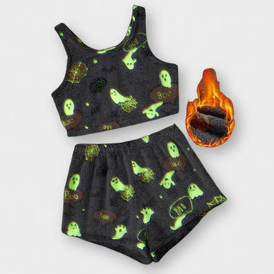 Women's Glowing Fluffy Pajamas