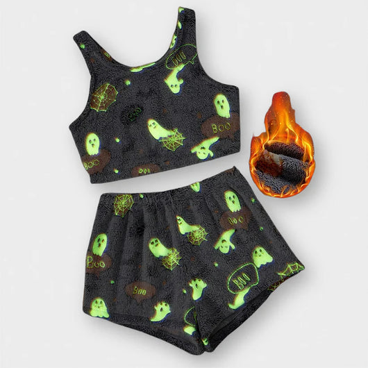Women's Glowing Fluffy Pajamas